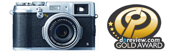La cámara compacta premium FUJIFILM X100S obtiene el GOLD Award de DP Review