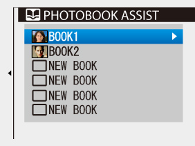 FinePix XP20 : Asistente de Photobooks
